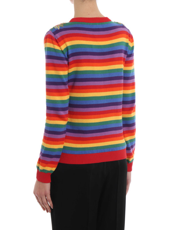 Rainbow crew neck shop online: TWINSET