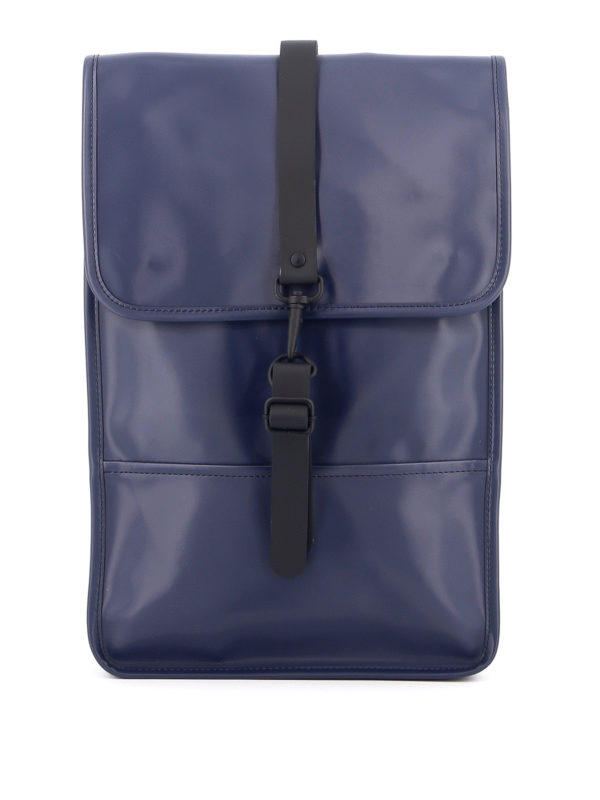 RAINS: backpacks - Mini rubber effect backpack
