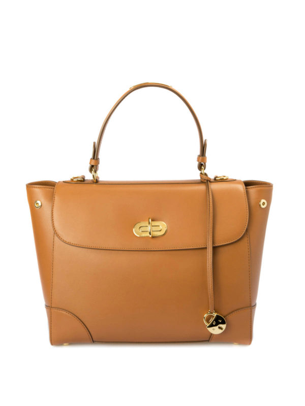 RALPH LAUREN: bowling bags - Leather bowling bag