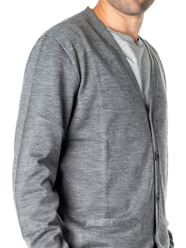RALPH LAUREN buy online Grey wool cardigan