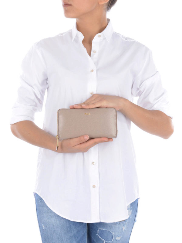 RALPH LAUREN buy online 財布 Tate - ベージュ