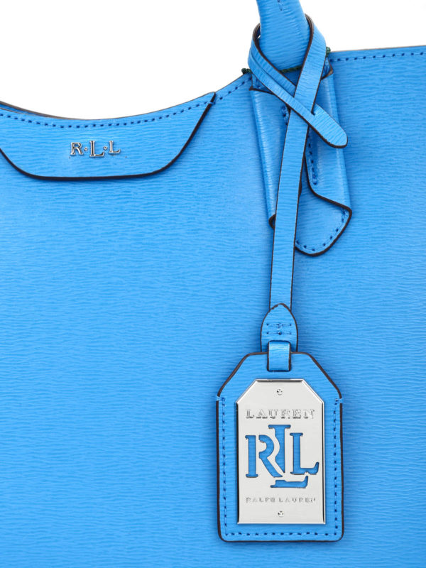 RALPH LAUREN buy online Texture effect leather tote