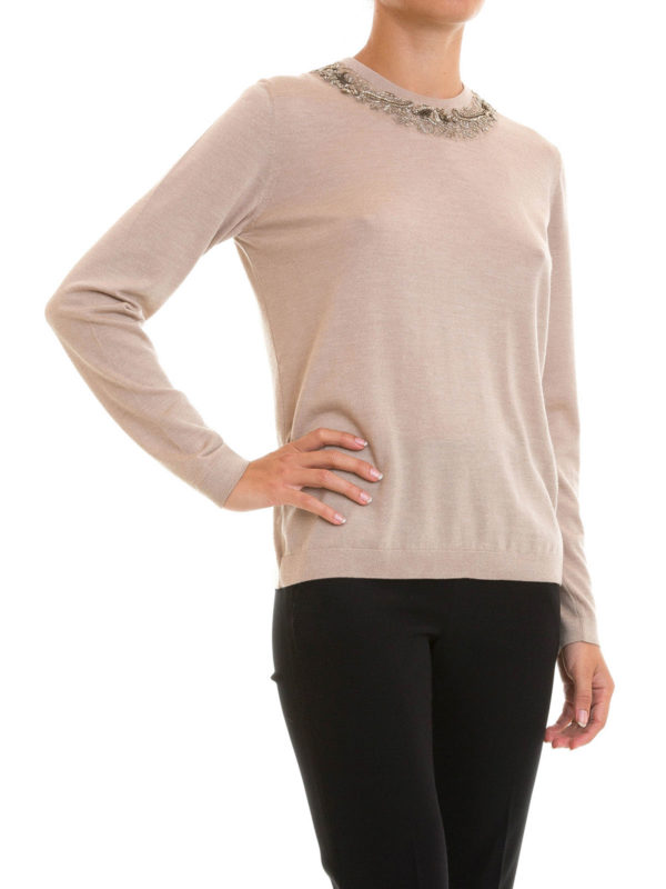 RALPH LAUREN: Strickpullover mit Rundhalsausschnitt online - Pullover Mit Rundhalsausschnitt