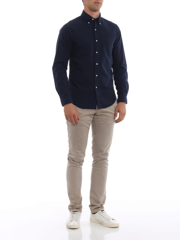 RALPH LAUREN: Chemises online - Chemise - Bleu Foncé