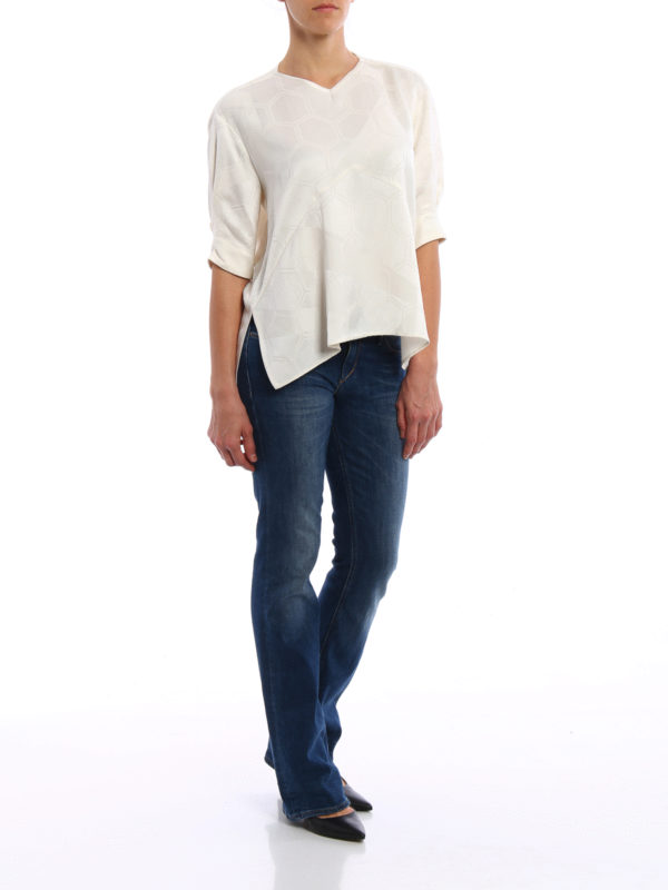 Randall honeycomb blouse shop online: ISABEL MARANT