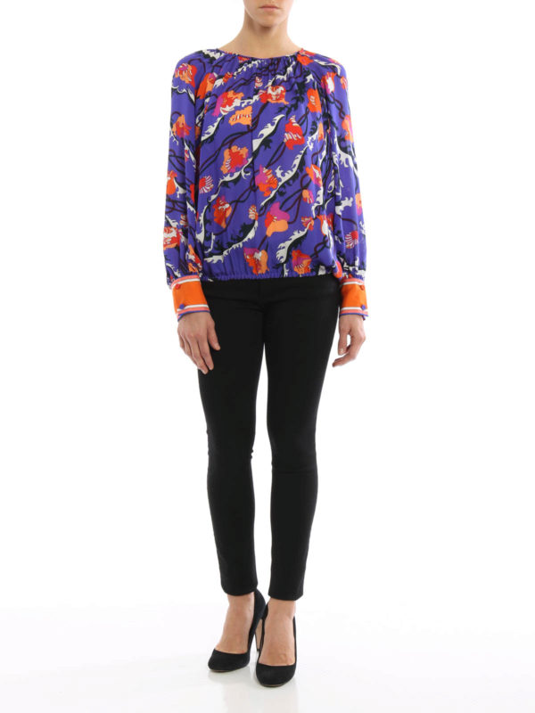 Bluse - Lila shop online: EMILIO PUCCI