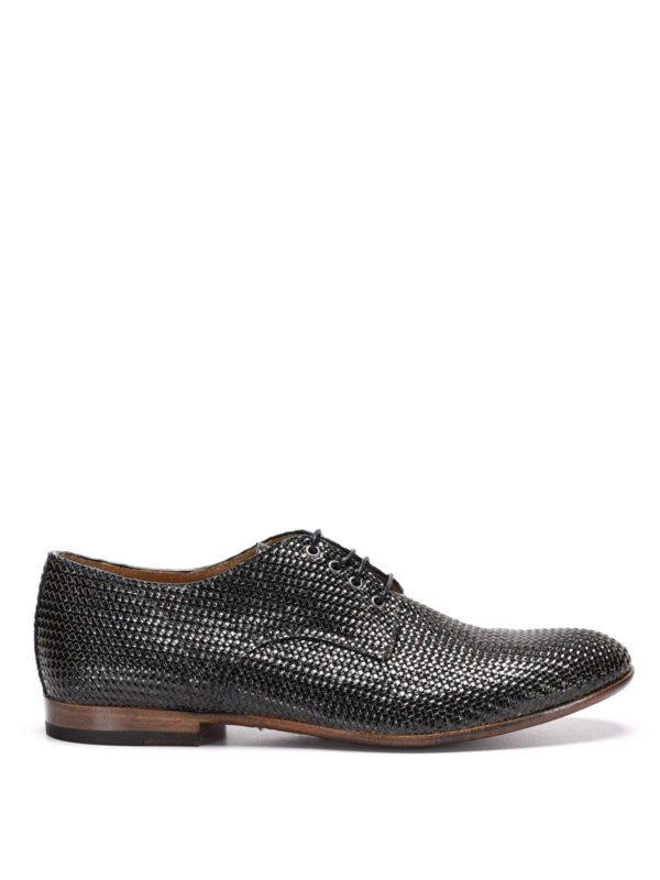 RAPARO: lace-ups shoes - Woven leather shoes