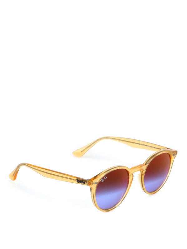 RAY-BAN: Lunettes de soleil - Lunettes De Soleil - Jaune Foncé