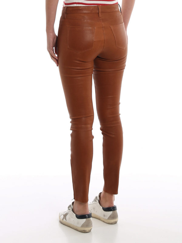 Lederhose - Braun shop online: J BRAND
