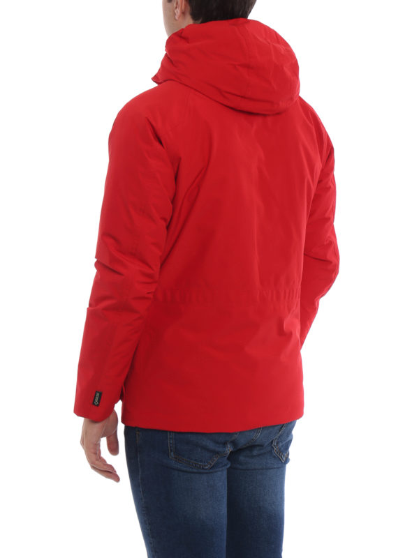 Red Goretex Mountain jacket shop online: WOOLRICH
