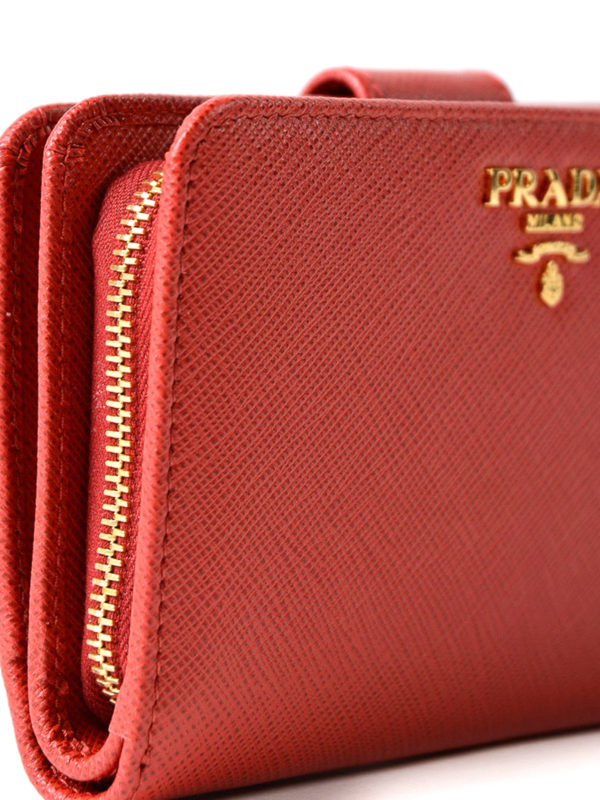 Portemonnaie - Rot shop online: PRADA