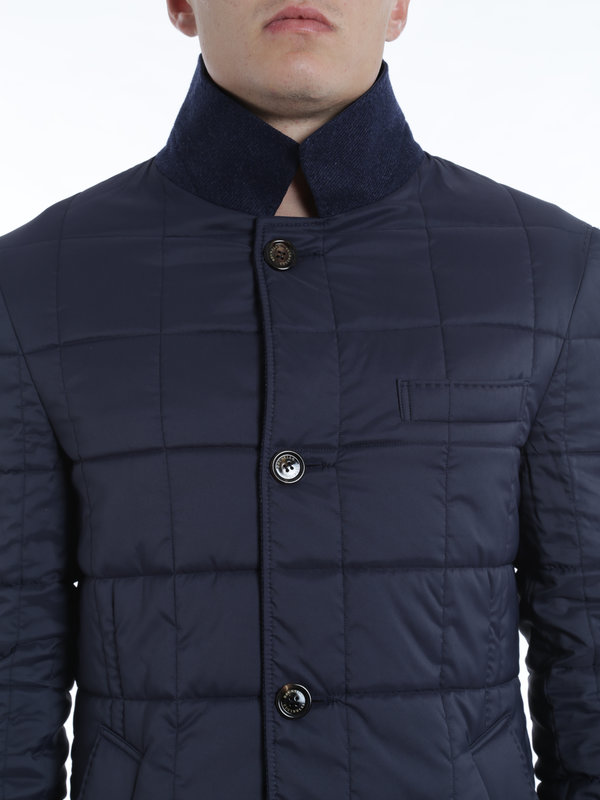 Redingote reversible coat