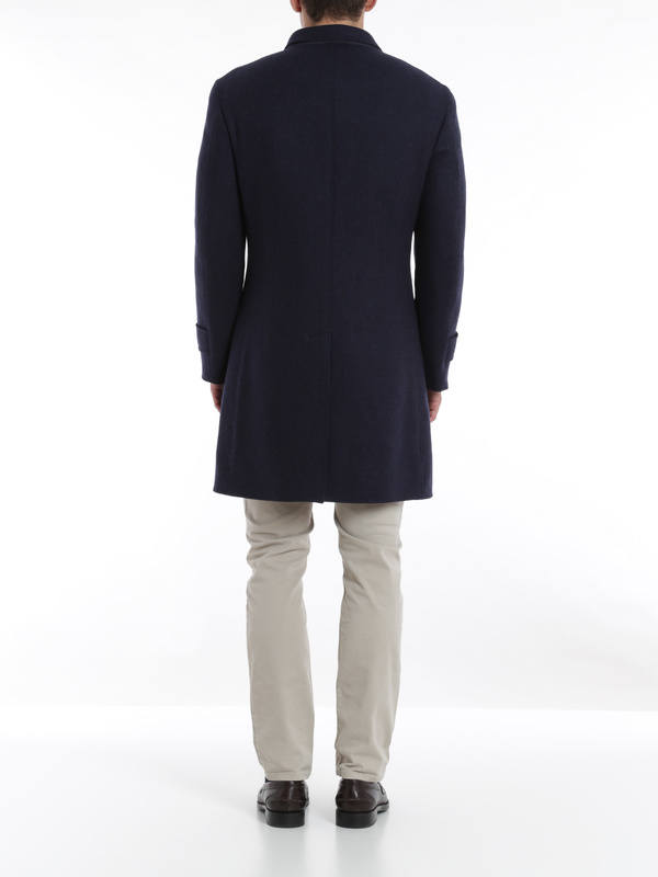 Redingote reversible coat shop online: BRUNELLO CUCINELLI