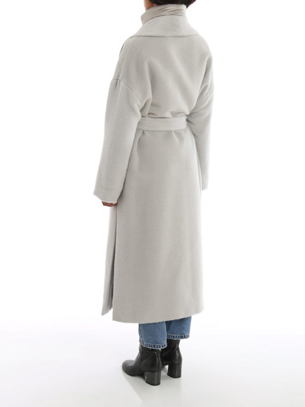 Removable double front alpaca coat shop online: HERNO
