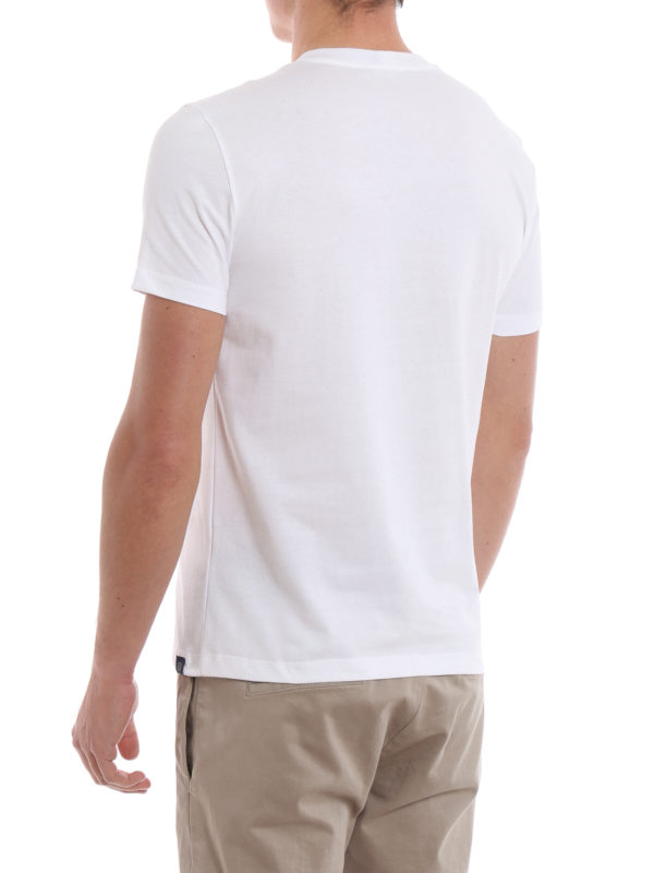 Tシャツ - 白 shop online: LARDINI