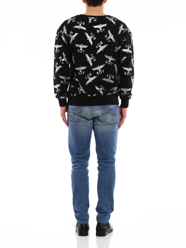 Repeat Eagle sweatshirt shop online: Boy London