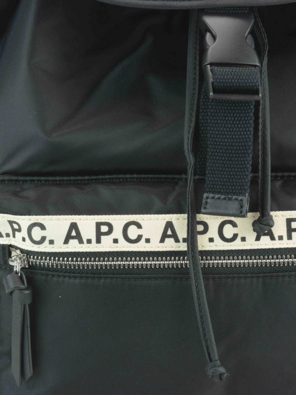 Repeat nylon backpack shop online: A.P.C.