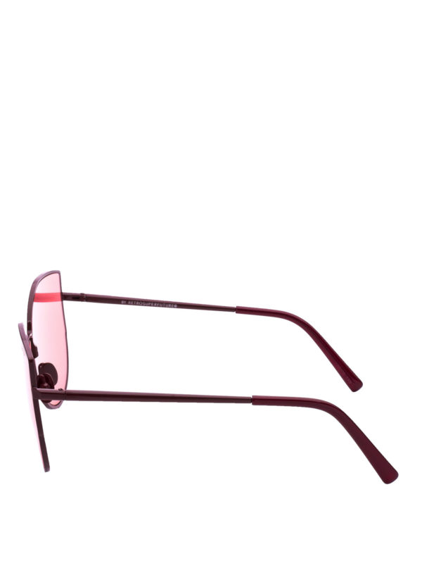 RETROSUPERFUTURE: sunglasses online - Lucia red titanium sunglasses