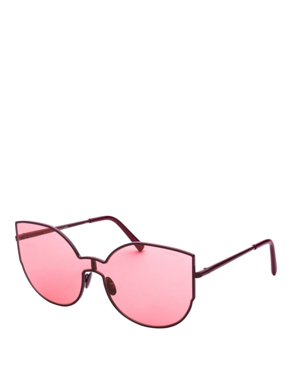 RETROSUPERFUTURE: sunglasses - Lucia red titanium sunglasses