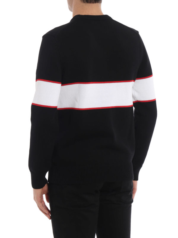 Rundhalspullover - Schwarz shop online: GIVENCHY