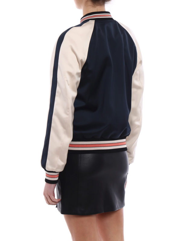 Reversible college bomber jacket shop online: COACH