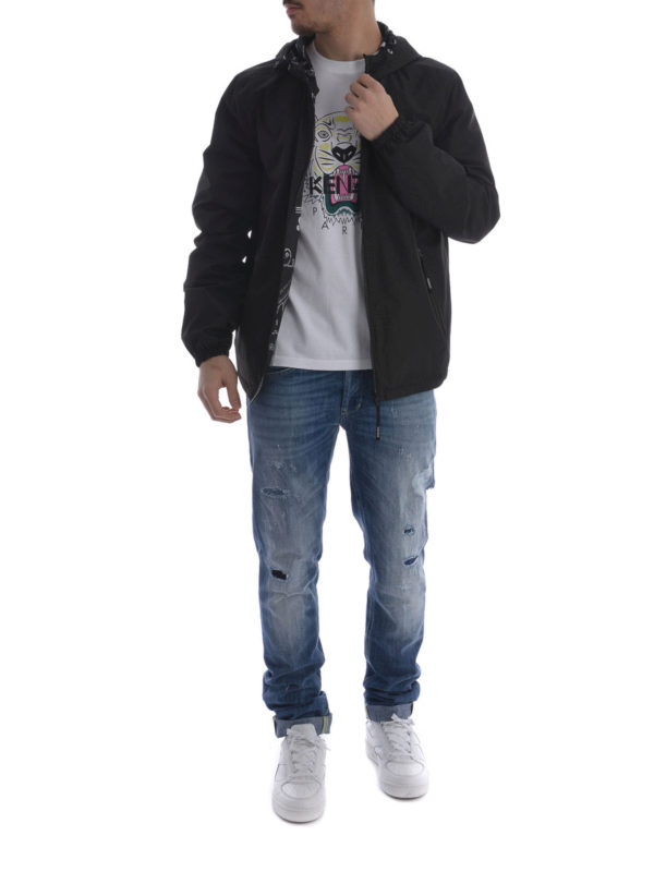 Reversible wind breaker jacket shop online: KENZO