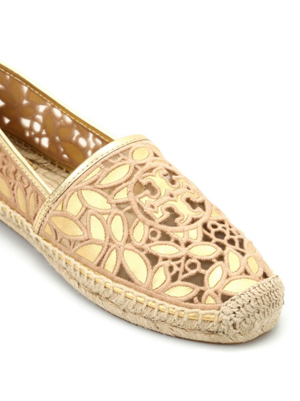 Alpargatas Rhea - Oro shop online: TORY BURCH