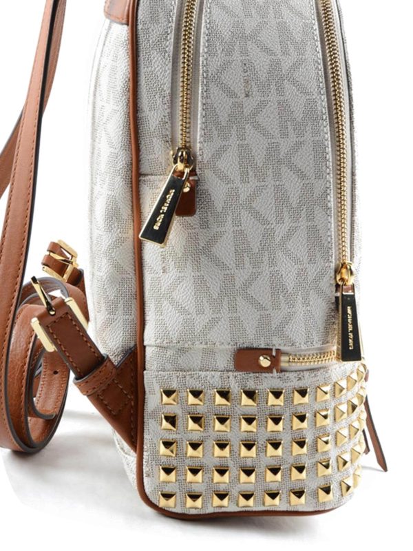 Rhea studs backpack shop online: MICHAEL KORS