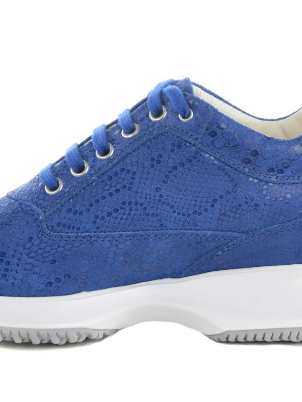 Sneaker in pelle e strass shop online: HOGAN
