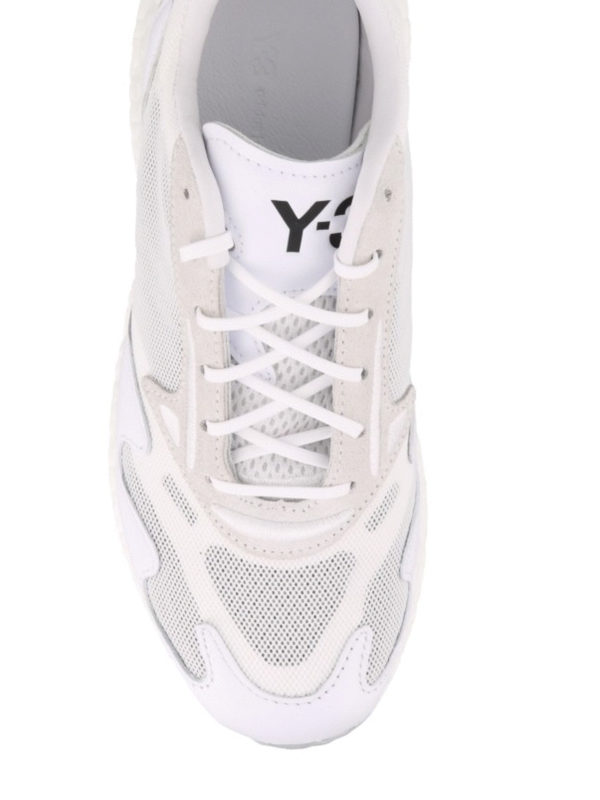 Rhisu Run dual-layer mesh upper sneakers shop online: ADIDAS Y-3
