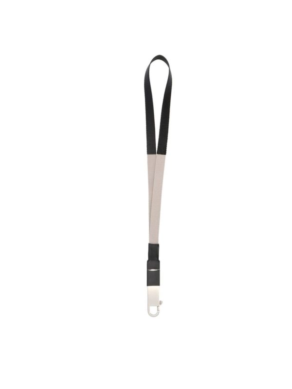 RICK OWENS HUN: portachiavi - Portachiavi Large Neck Hook nero