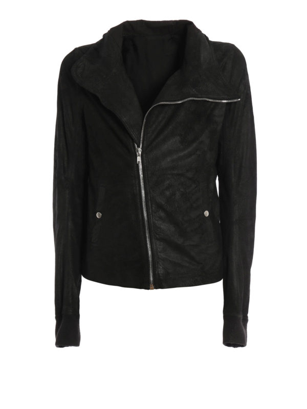 RICK OWENS HUN: Chaquetas de cuero - Forever Bullet
