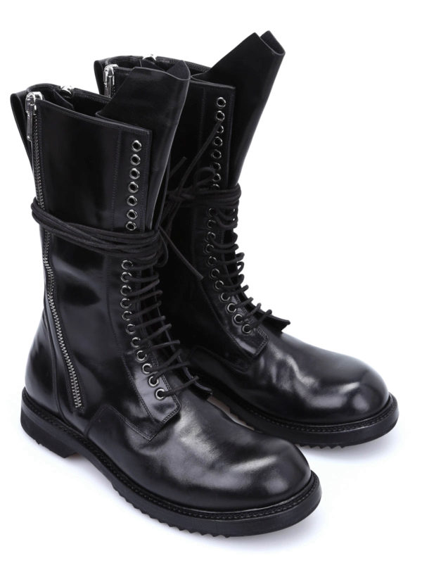 RICK OWENS HUN: Botas online - Botas Negras Para Hombre