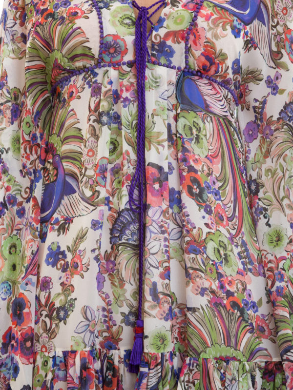 ROBERTO CAVALLI buy online ショートドレス Bell Heather - マルチカラー