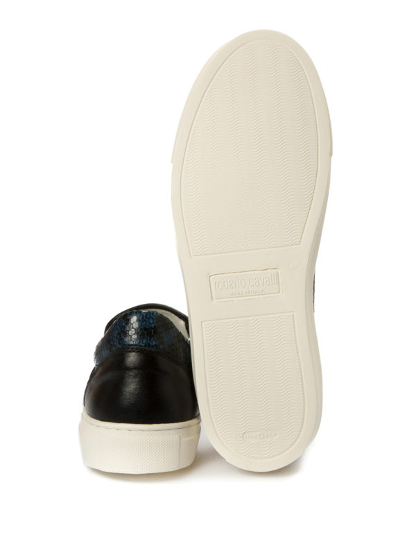 ROBERTO CAVALLI buy online Baskets Bleu Pour Homme