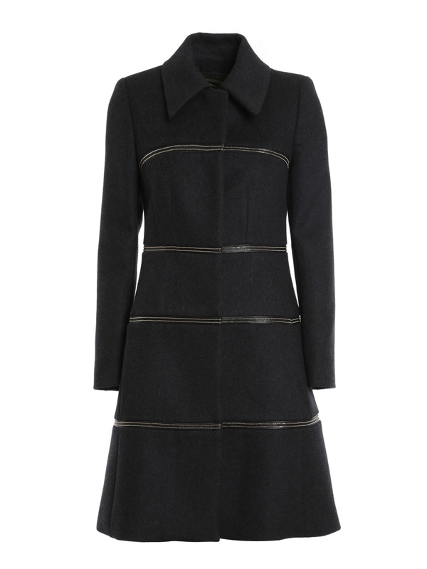 ROBERTO CAVALLI: knee length coats - Studded coat