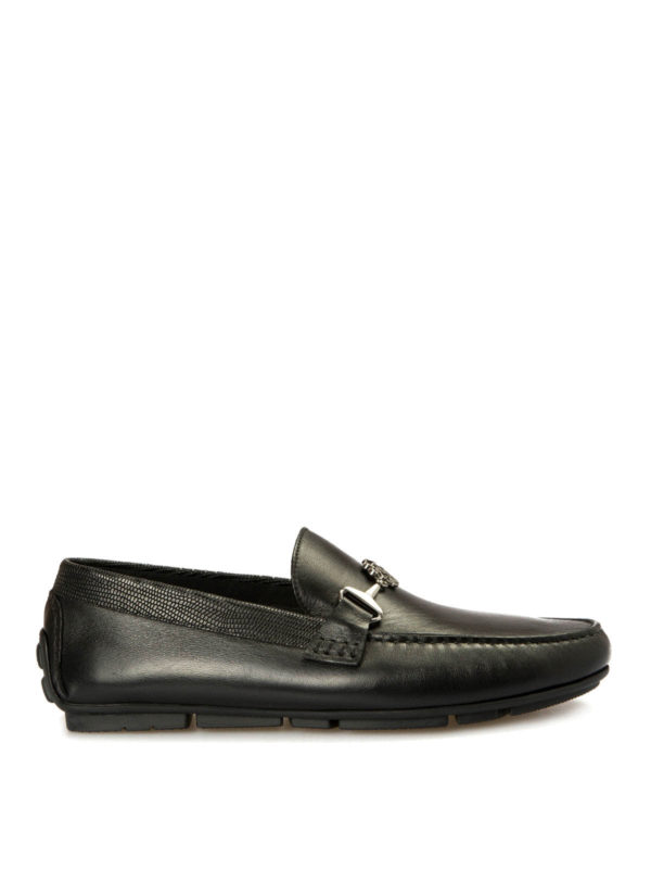 ROBERTO CAVALLI: Mocassins & Chaussures bateau - Mocassin  - Noir
