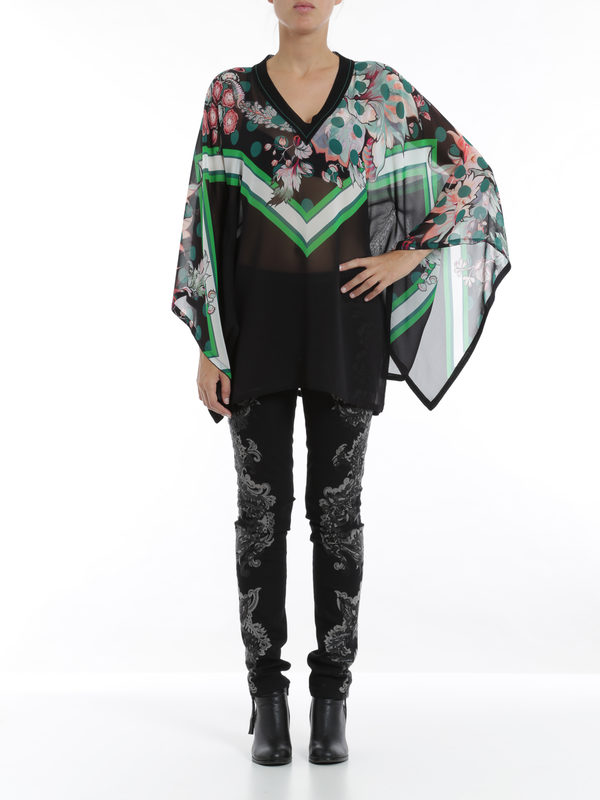 ROBERTO CAVALLI: blouses online - Kaftan top