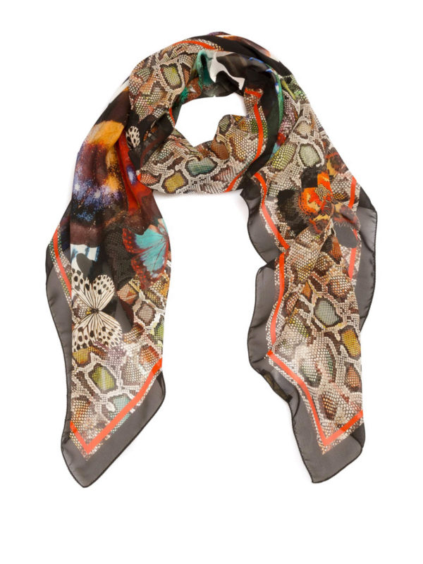 ROBERTO CAVALLI: Bufandas y pañuelos - Bufanda - Estampado