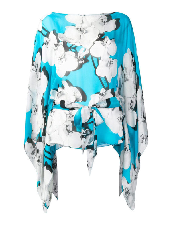 ROBERTO CAVALLI: Tuniken - Tunik - Hellblau