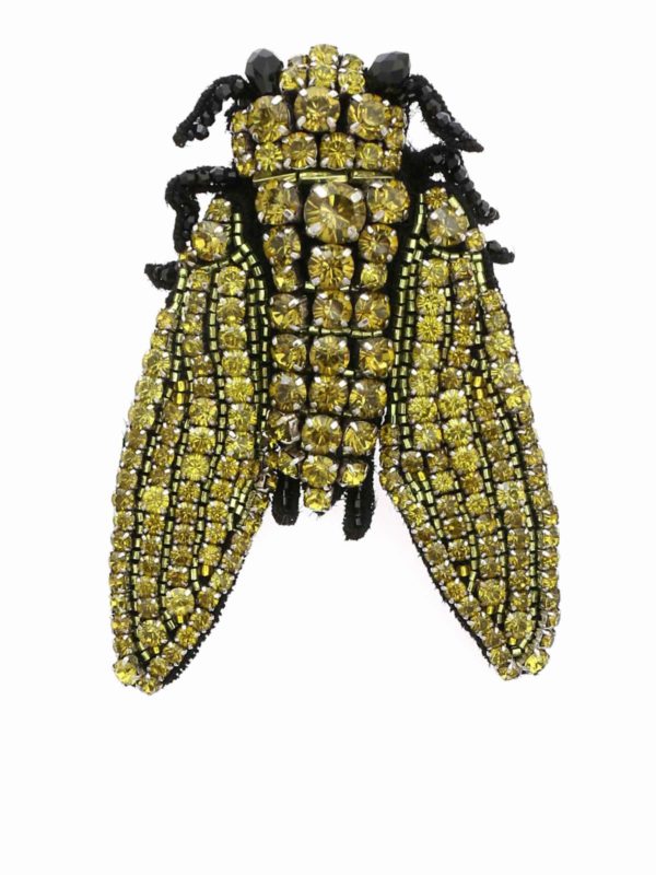 Rochas: Broches - Broche - Amarillo