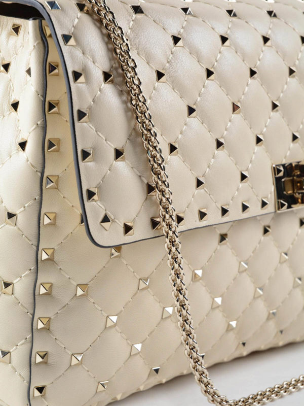 Schultertasche Rockstud Spike shop online: VALENTINO GARAVANI