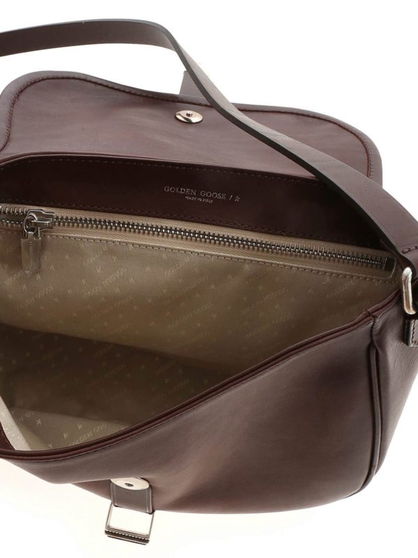 クロスボディバッグ - ブラウン shop online: GOLDEN GOOSE