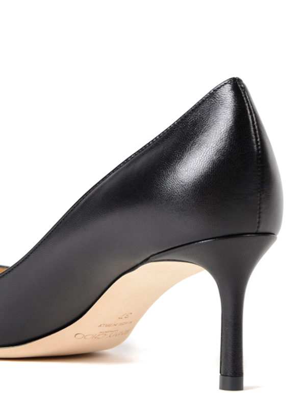 Romy 60 black leather pumps shop online: JIMMY CHOO
