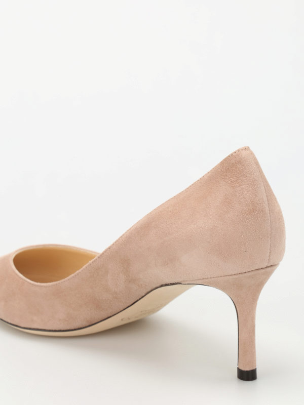 Romy 60 suede pumps shop online: JIMMY CHOO