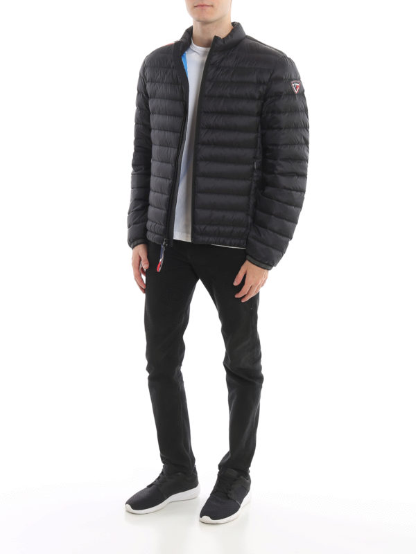 ROSSIGNOL: padded jackets online - Verglas black down puffer jacket