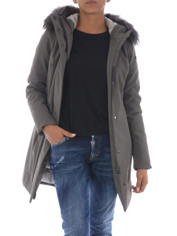 RRD: Lange Daunenmäntel online - Daunenmantel - Grau