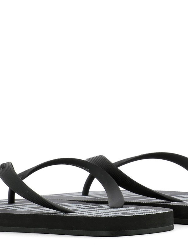 Rubber thong flip flops shop online: GIVENCHY