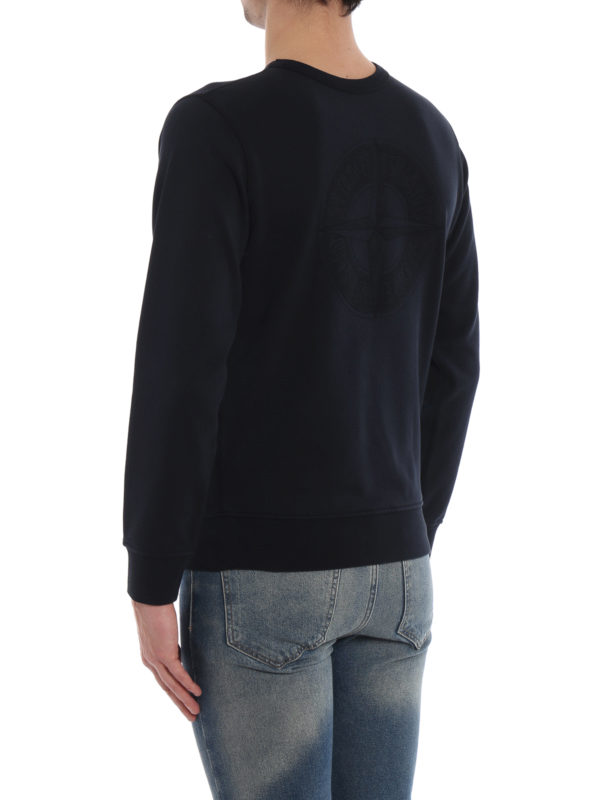 Sweatshirt - Dunkelblau shop online: STONE ISLAND