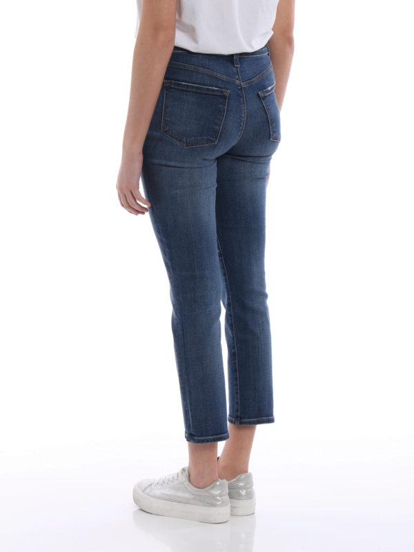 Ruby high-rise jeans shop online: J BRAND